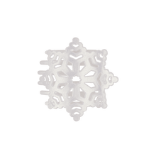 Load image into Gallery viewer, Glitter Snowflake Clip - Teleties