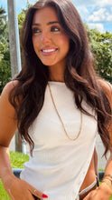 Load image into Gallery viewer, 30" Gold Plated Paperclip Necklace