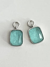 Load image into Gallery viewer, Cushion Cut Charm in Sea Glass - Chloe and Lois