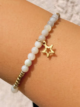 Load image into Gallery viewer, Star Gray Stretch Bracelet - Chavez for Charity