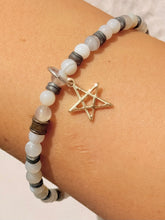 Load image into Gallery viewer, Star Gray Stretch Bracelet - Chavez for Charity