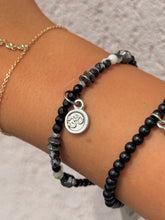 Load image into Gallery viewer, OM on small disc Stretch Bracelet - Chavez for Charity