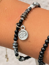 Load image into Gallery viewer, OM on small disc Stretch Bracelet - Chavez for Charity