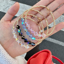 Load image into Gallery viewer, &quot;Jumbo Swarovski Pink Crystal&quot; Beaded Bracelet- Our Whole Heart