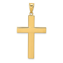 Load image into Gallery viewer, Hollow Cross Pendant - 14K Yellow Gold