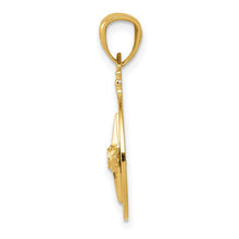 Load image into Gallery viewer, Compass Pendant - 14K Yellow Gold