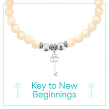 Load image into Gallery viewer, Key To New Beginnings Charm Bracelet - TJazelle HELP Collection