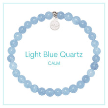Load image into Gallery viewer, Light Blue Quartz "Calm" Stacker - TJazelle HELP