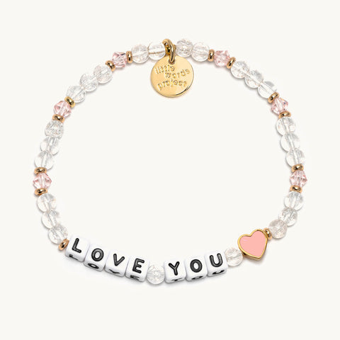 Love You with Heart Charm - LWP Bracelet