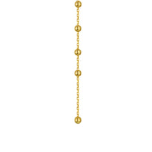Load image into Gallery viewer, Bead Accent Threader Earrings