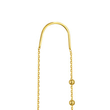 Load image into Gallery viewer, Bead Accent Threader Earrings