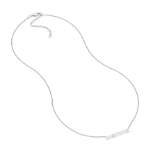 Load image into Gallery viewer, Momma CZ Necklace - Sterling Silver