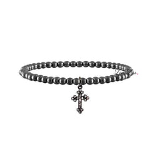 Load image into Gallery viewer, Mary Diamond Cross Bracelet- Love Lisa