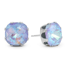 Load image into Gallery viewer, Mermaid Magic Mega Cushion Bling Earrings -  JoJoLovesYou