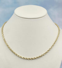 Load image into Gallery viewer, 20" Rope Chain - 14K Yellow Gold