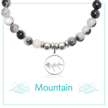 Load image into Gallery viewer, Mountain Charm Bracelet - TJazelle HELP Collection