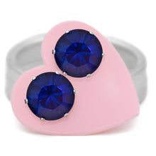 Load image into Gallery viewer, Neon Purple Bling Earrings - JoJoLovesYou