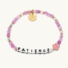Load image into Gallery viewer, Patience with Flower Charm - Little Words Project Bracelet
