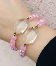 Load image into Gallery viewer, Pink Selenite w/Crystal Center Exclusive - TJazelle &amp; Marie's