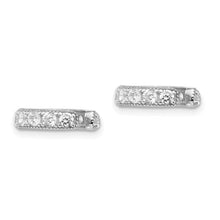Load image into Gallery viewer, Sterling with Clear CZ's Ear Cuff