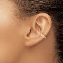 Load image into Gallery viewer, Two Row CZ Cuff Earring - Gold Plated