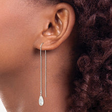 Load image into Gallery viewer, Opalite Crystal Threader Earrings