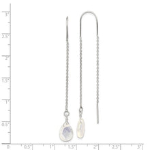 Load image into Gallery viewer, Opalite Crystal Threader Earrings