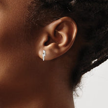 Load image into Gallery viewer, Lightning Bolt Post Earrings - Sterling Silver