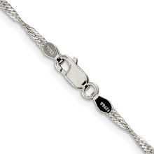 Load image into Gallery viewer, 20" Singapore Chain - Sterling Silver