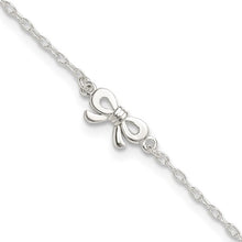 Load image into Gallery viewer, Bow Anklet 9" + 1."