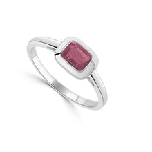 Load image into Gallery viewer, October Birthstone Ring - 14k White Gold