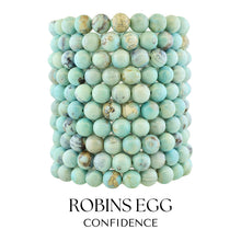 Load image into Gallery viewer, "Confidence" Robin's Egg Agate Stacker - TJazelle