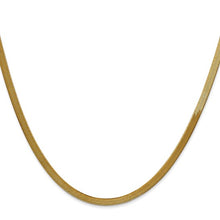 Load image into Gallery viewer, 14K 18 inch 3mm Silky Herringbone with Lobster Clasp Chain