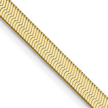 Load image into Gallery viewer, 14K 18 inch 3mm Silky Herringbone with Lobster Clasp Chain