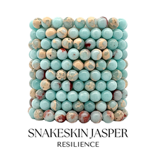 Load image into Gallery viewer, "Resilience" Snakeskin Jasper Stacker - TJazelle