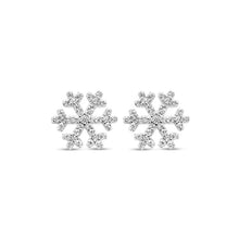 Load image into Gallery viewer, Limited Edition Snowflake Stud Earrings  - Chloe and Lois