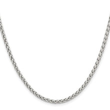 Load image into Gallery viewer, Chisel Stainless Steel Polished 3mm 24 inch Wheat Chain