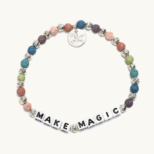 "Make Magic" Little Words Project Bracelet