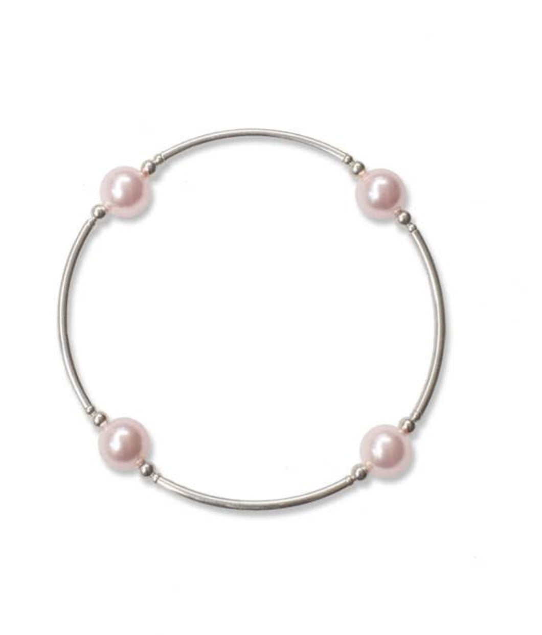 8mm Pink Pearl Blessing Bracelet