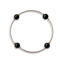 Load image into Gallery viewer, 8mm Onyx Blessing Bracelet