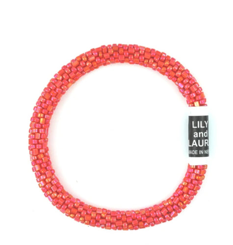 Rainbow Tangerine Solid - Roll On Bracelet