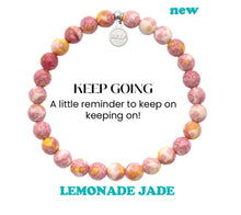 Load image into Gallery viewer, &quot;Keep Going&quot; Lemonade Jade TJazelle HELP Stacker
