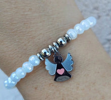 Load image into Gallery viewer, Angel Heart Charm Bracelet - TJazelle HELP Collection