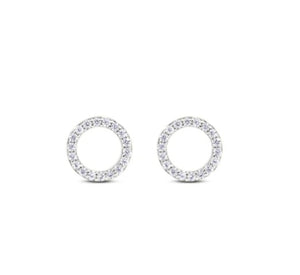 Halo Stud Earrings - Chloe & Lois