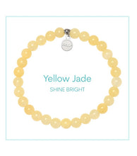 Load image into Gallery viewer, Yellow Jade “Shine Bright" Stacker - TJazelle HELP