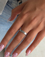 Load image into Gallery viewer, Trendy Band Ring - Sterling Silver