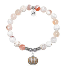 Load image into Gallery viewer, Pumpkin Infinite Steel Charm Bracelet - TJazelle Limited Edition Halloween Collection