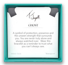 Load image into Gallery viewer, "Ghost" Infinite Steel Charm Bracelet - TJazelle Limited Edition Halloween Collection