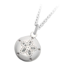 Load image into Gallery viewer, Silver Sand dollar Necklace - TJazelle