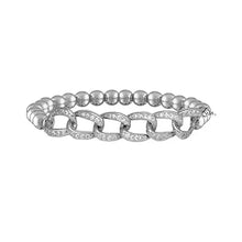 Load image into Gallery viewer, Mia CZ Chain Link Bracelet- Love Lisa